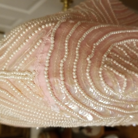 Stunning Vintage Gatsby Silk Sequined Dress - Picture 6 of 11